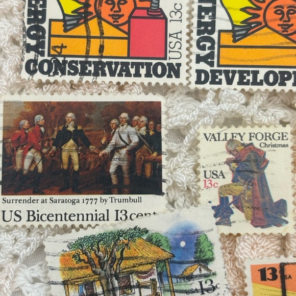 1977  commemorative stamp set. 11 stamps - Picture 2 of 6
